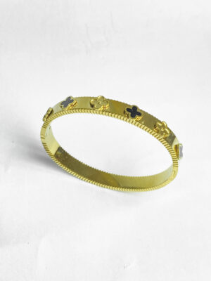Brazalete Esclava con Diseños de Trébol